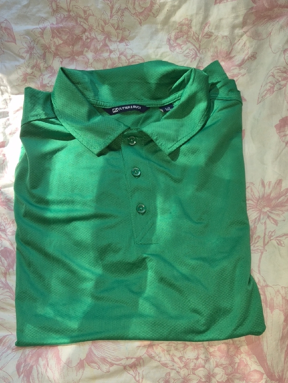 Cutter & Buck Men’s Kelly Green Performance Polo
